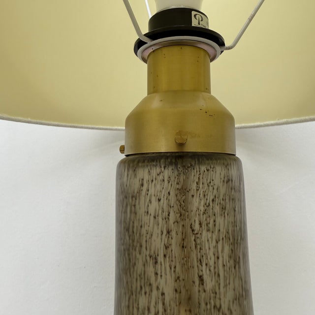 Vintage Glass Table Lamp from Peil & Putzer, 1970s For Sale - Image 9 of 18