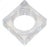 Last Call - Mid-Century Square Lucite Napkin Rings - Set of 6 For Sale - Image 4 of 4