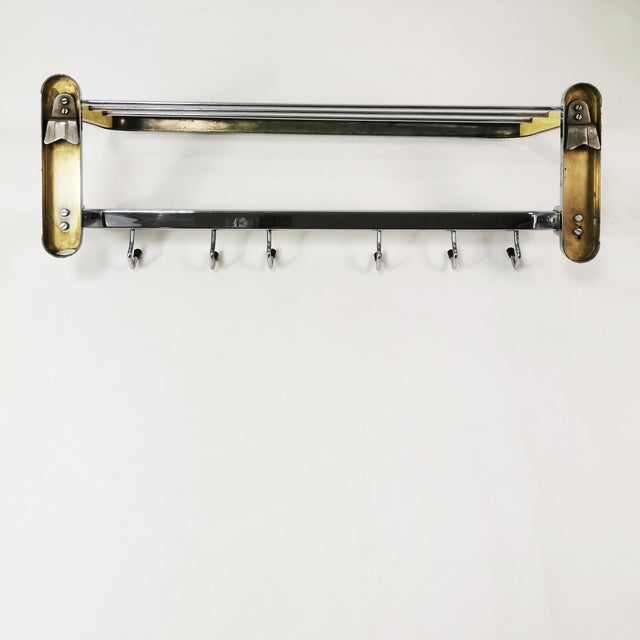 Bauhaus Wall Hanger, Czechoslovakia, 1950s For Sale - Image 11 of 13