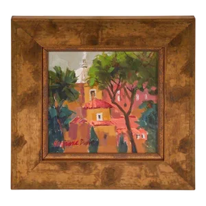 Marianne Dunn Roof Oil on Canvas Artwork