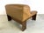 Vintage Brutalist Leather Armchair, 1960s For Sale - Image 6 of 12