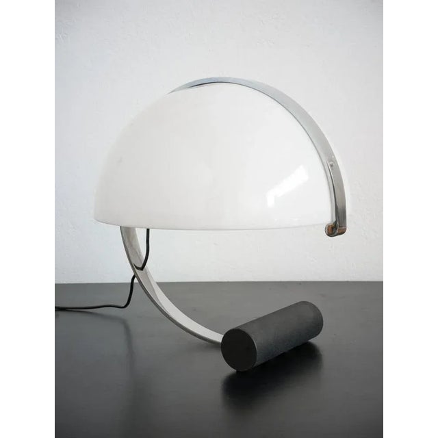 Vintage Half Sphere Table Lamp from Stilnovo, 1960 For Sale - Image 3 of 9