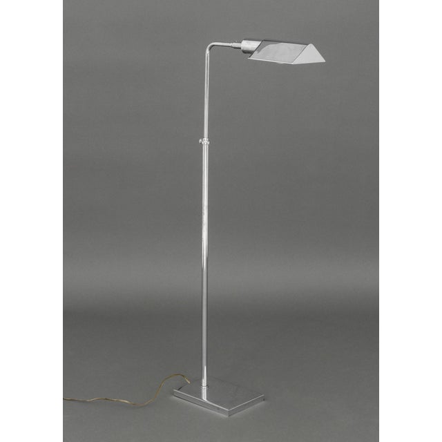 Early 21st Century Omi Chrome-Plated Adjustable Floor Lamp For Sale - Image 5 of 9