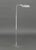 Early 21st Century Omi Chrome-Plated Adjustable Floor Lamp For Sale - Image 5 of 9