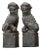 Nara Foo Dogs Gray Concrete Statues For Sale