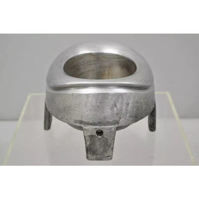 Vintage Boon & Lane Aluminum Hat Block Mold Form Millinery Luton Beds England B. Circa Mid 20th Century. Measurements: 7"...