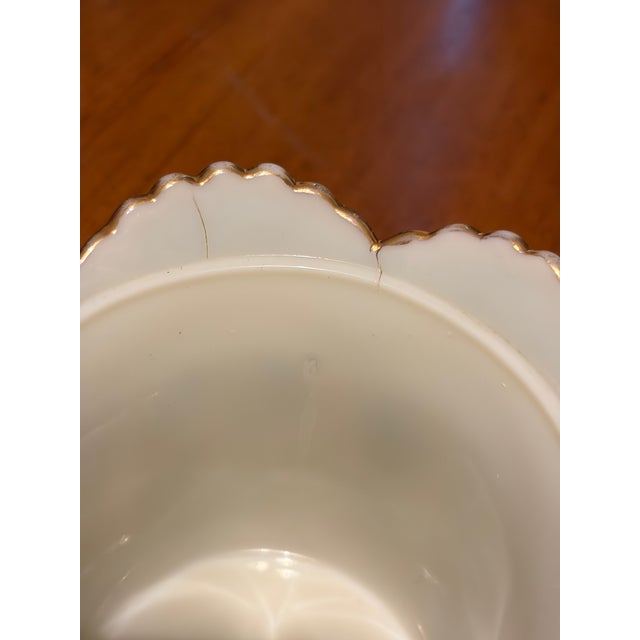 Early 20th Century Northwood Glass Company Custard Glass Table Set - Set of 3 For Sale - Image 13 of 18