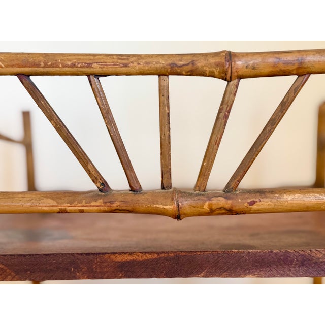 Antique English Tortoiseshell Bamboo 4-Tier Étagère, Circa 1800s For Sale In Chicago - Image 6 of 12