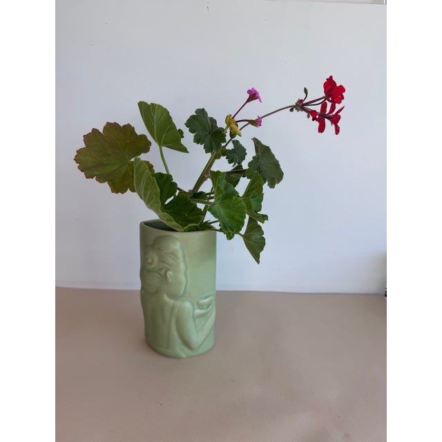 Donna Polseno Woman Serving Tea Vase For Sale - Image 11 of 11