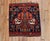 Mid 20th Century 20th Century Tribal Bakhtiari Sampler Textile Rug - 1'8" x 1'10" For Sale - Image 5 of 6