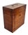 English 19th Century English Mahogany Traveling Bar Case 3 Bottle Liquor Decanter Box For Sale - Image 3 of 18