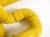 Pop Art Yellow Table Lamp with Plastic Tubing by Wavin, 1970s For Sale - Image 18 of 18