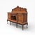 Rococo Continental Carved Walnut Sideboard With Sculptural Apron For Sale - Image 3 of 10