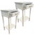 Mid-Century Modern Faux Bamboo One-Drawer Nightstands – Pair For Sale - Image 3 of 8