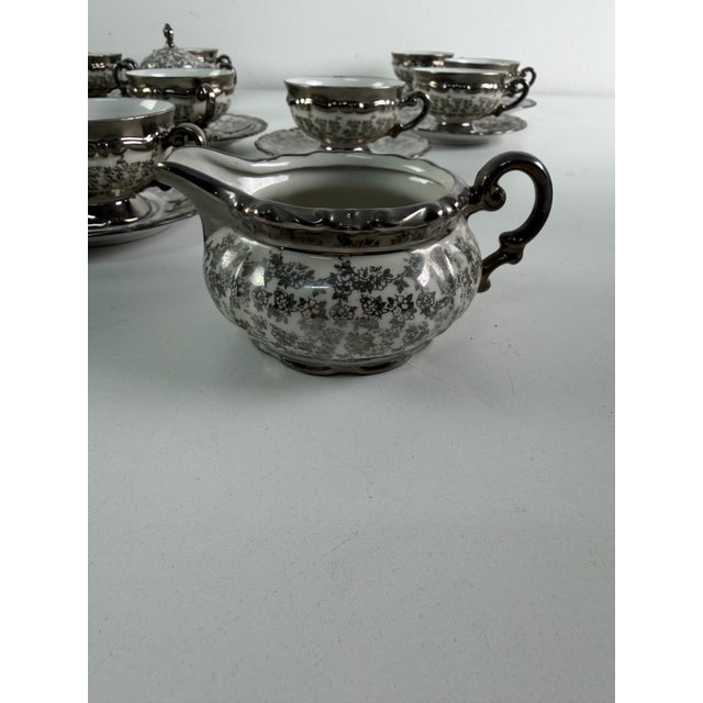 Mitterteich Tea Service for 12 in Porcelain, Bavaria, 1931, Set of 29 For Sale - Image 6 of 15
