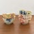 Japanese Underglaze Small, Petal-Shaped Bowl With Hand-Painted Cherry Blossoms - Set of 5 For Sale - Image 3 of 6