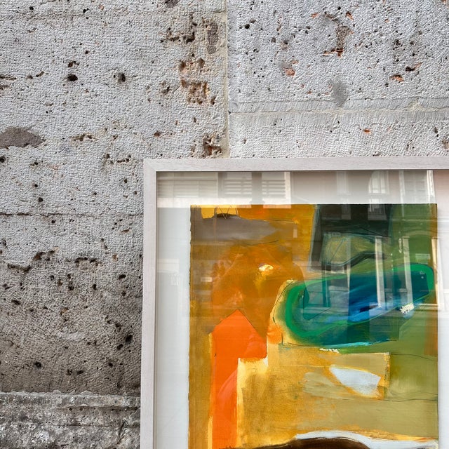 Lorenzo Colomo, Abstract Composition, 21st Century, Mixed Media on Paper, Framed For Sale - Image 14 of 18