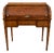 Small Louis XVI Roll-Top Secretary Desk with Marquetry in Latticework Pattern, 1930s For Sale