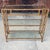 Late 20th Century Vintage Maison Jansen Style Hollywood Regency Bespoke Hand Gilt Etergeres Bookcase-Newly Painted For Sale - Image 5 of 12