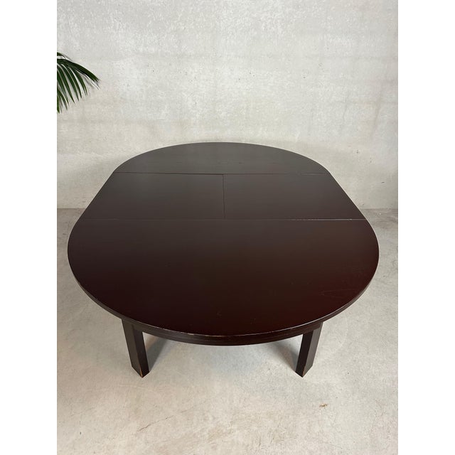 Brown Vintage Adjustable Dining Table, 1970s For Sale - Image 8 of 16