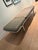 2020s Vintage Three-Seat Modular Chrome and Taupe Upholstered Bench – 80” For Sale - Image 5 of 6
