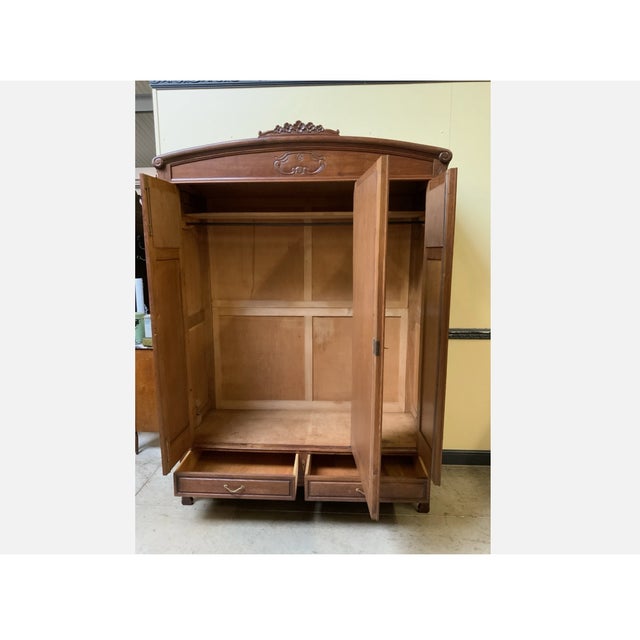 Antique Art Nouveau Wardrobe, 1910 For Sale - Image 6 of 10