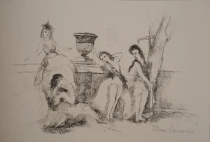 Marie Laurencin, Summer, Original Signed Engraving