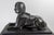 French 19th Century French Egyptian Revival Sphinx Bronze on Mantel Clock Base For Sale - Image 3 of 18