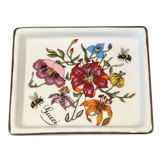 Vintage Gucci Flora Pocket Tray For Sale