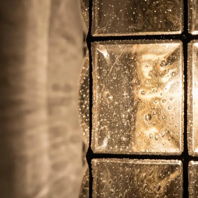 Sconce in Iron and Bubble Glass from Limburg, 1960 For Sale - Image 10 of 13