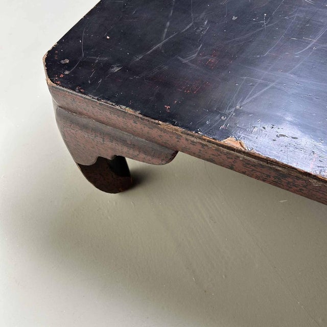 Japanese Lacquered Low Table, 1890s For Sale - Image 14 of 18