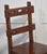 Metal Metamorphic Library Chair in Walnut For Sale - Image 7 of 14