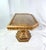 Hollywood Regency 1970s Hollywood Regency Gilt Table With Pedestal Base For Sale - Image 3 of 5