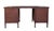 Wood Dutch Oak Pedestal Desk by H. Pander & Zonen, 1920 For Sale - Image 7 of 18