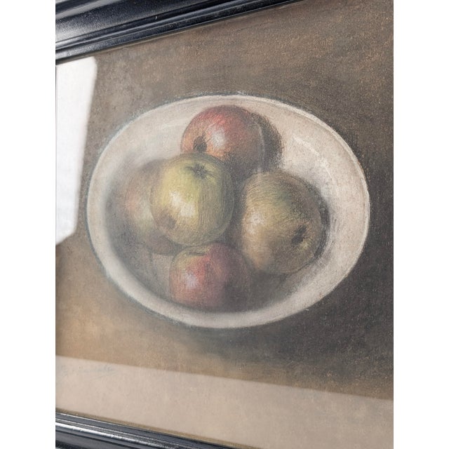 Paper Johan Hendrik Baartscheer, Still Life II, Pastel Drawing, Early 20th Century For Sale - Image 7 of 10