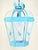 Vintage Style Solid Brass Verdigris Hanging Lantern - Restored & Rewired For Sale - Image 4 of 13