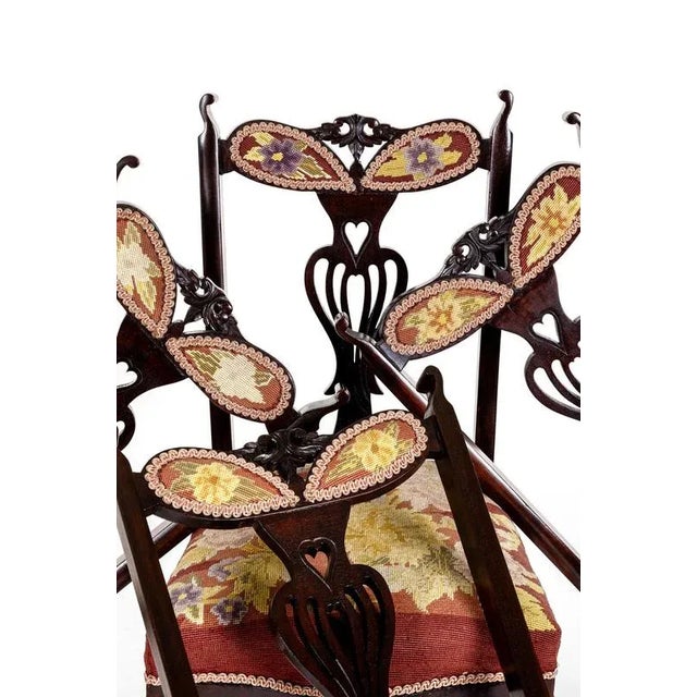 Scottish Mahogany Dining Chairs, Set of 4 For Sale - Image 14 of 15