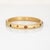 Rainbow Tourmaline Bangle Bracelet Silver 24k Gold Plate Fine Estate Jewelry For Sale - Image 4 of 5