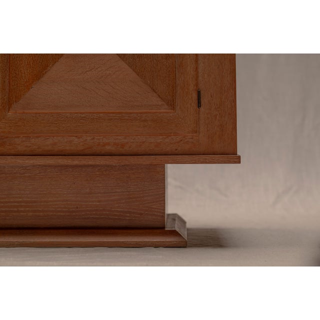 Mid-Century Modern French Oak Sideboard, 1950s For Sale - Image 17 of 18