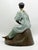 Víctor Gutiérrez Monumental Mexican Bronze Seated Woman Sculpture, 1989 For Sale - Image 4 of 18