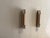Fuga Wall Sconces in Copper by Maija Liisa Komulainen for Raak, 1950s, Set of 2, in Very Good conditions. Designed 1960 to...
