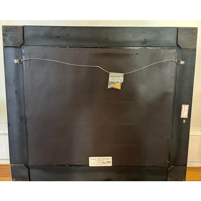 Wood New England Landscape Oil Painting by American Artist Mary Peterson Vargas, Framed For Sale - Image 7 of 8