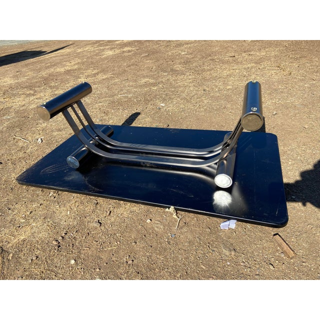Vintage Art Deco Tubular Glass Coffee Table Romeo Rega Style For Sale - Image 12 of 13