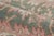 1900 - 1909 Antique Persian Karja Rug in Sage Green With Coral Medallions - Rug & Kilim For Sale - Image 5 of 6