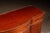 Mid 20th Century Georgian Revival Cherry Breakfront Sideboard Buffet With Glass Top For Sale - Image 4 of 12