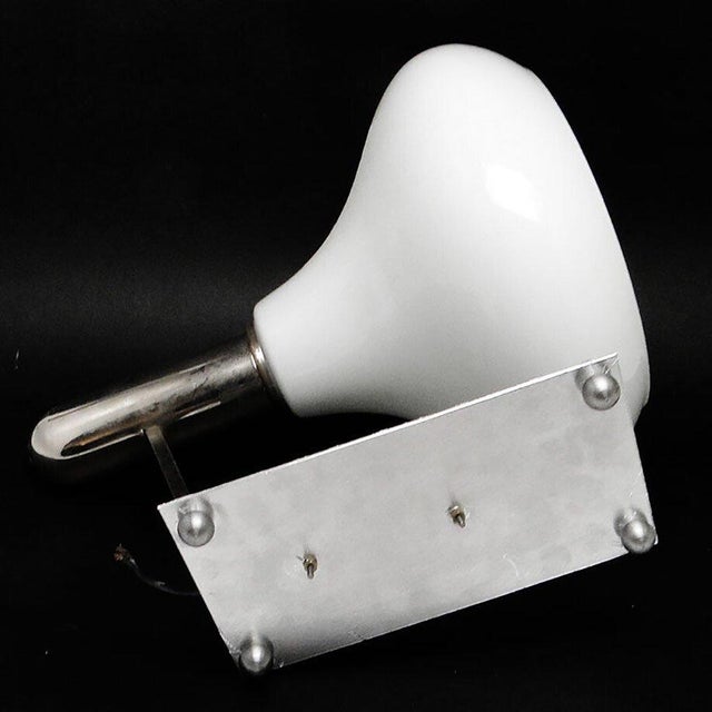 Mid-Century Modern Art Deco Wall Lamp, Poland, 1970s For Sale - Image 3 of 5
