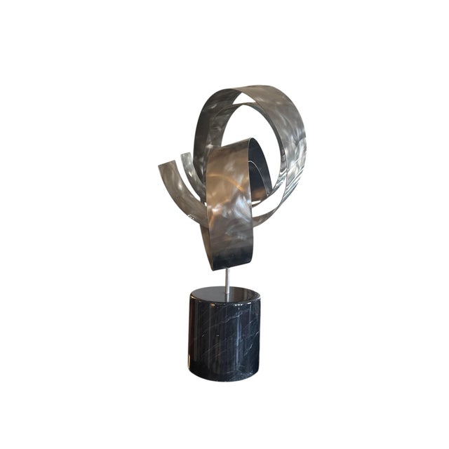 Late 20th Century Late 20th Century Ribbon Sculpture For Sale - Image 5 of 7