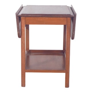 Mid-Century Tea Trolley with Flaps, 1960s For Sale