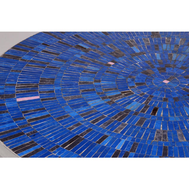 1960s Coffee Table by Berthold Müller Oerlinghausen for Berthold Müller Mosaikwerkstätten, 1960s For Sale - Image 5 of 11