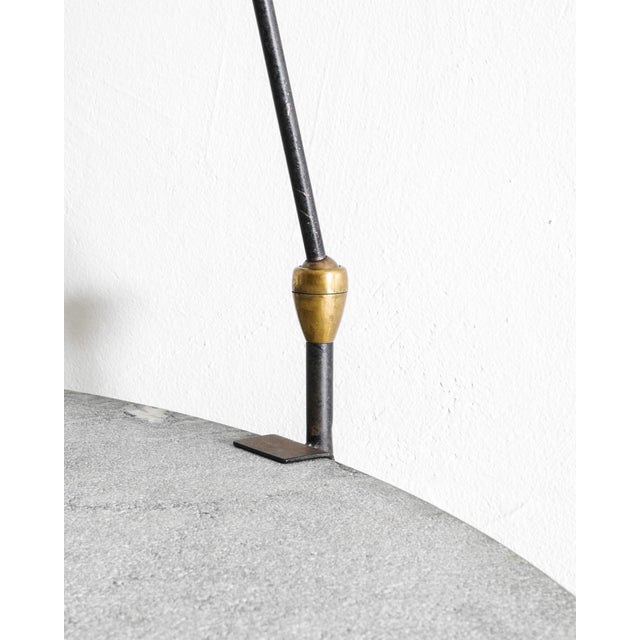 Metal French Mid Century Agrafée Desk Clip Lamp by Serge Mouille for Steph Simon France, 1950s For Sale - Image 7 of 10
